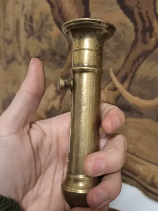 Candelabros de Bronce Dorado