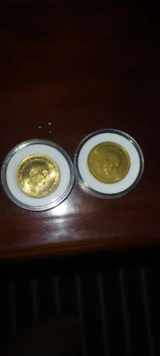 4 monedas de franco