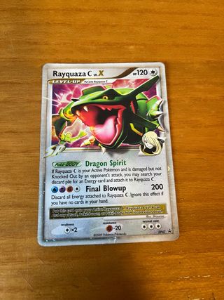 Rayquaza C Lv X DP47 Promo Carta Pokémon