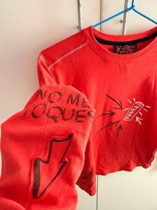 Camiseta Desigual Manga Larga Talla S