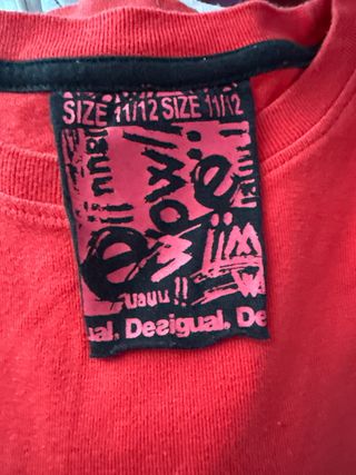 Camiseta Desigual Manga Larga Talla S