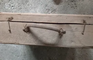 Maleta de madera principios SXX