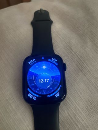 Apple Watch Serie 8 GPS Negro/Azul Marino