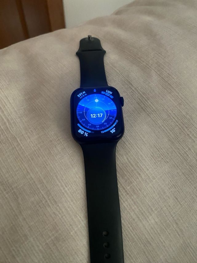 Apple Watch Serie 8 GPS Negro/Azul Marino