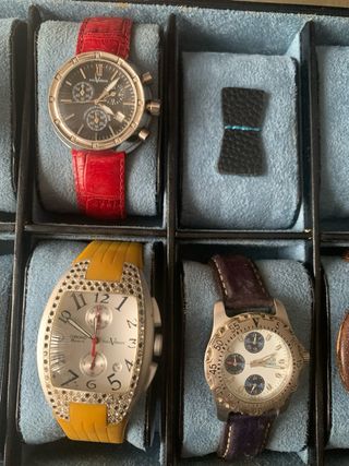 Relojes Paul Versan (2) - Rojo y Amarillo