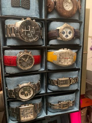 Relojes Paul Versan (2) - Rojo y Amarillo