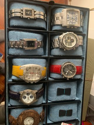 Relojes Paul Versan (2) - Rojo y Amarillo