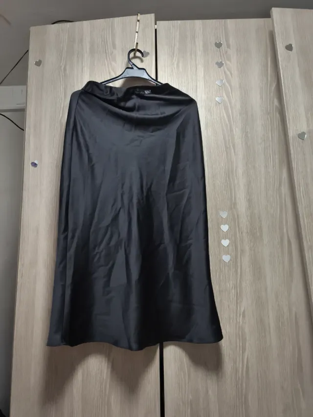 Gonna lunga Zara nera da donna