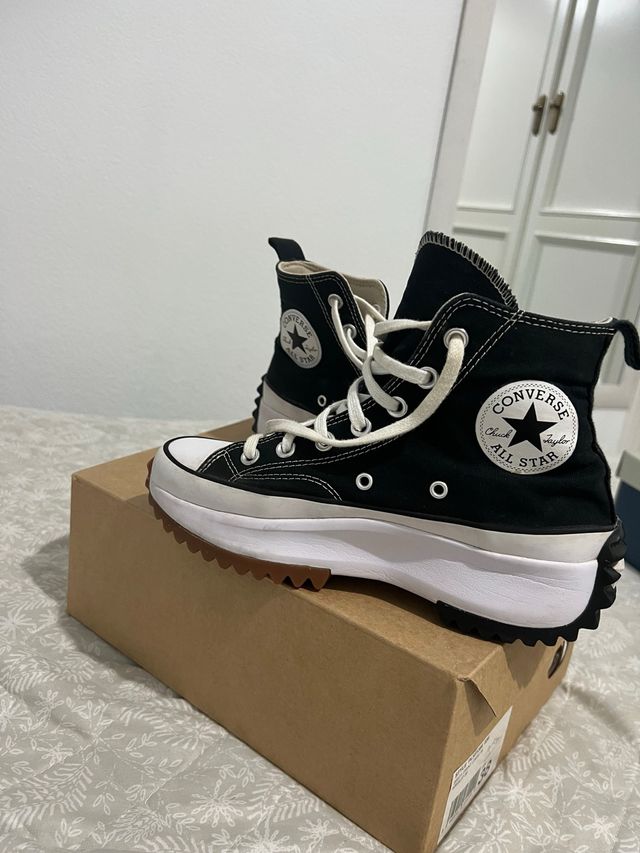 Converse Run Star Hike negras talla 38