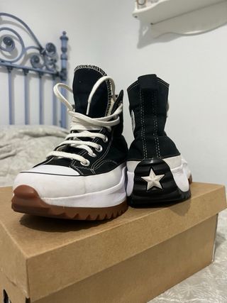Converse Run Star Hike negras talla 38