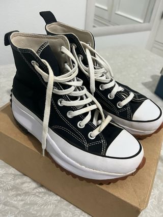 Converse Run Star Hike negras talla 38