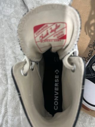 Converse Run Star Hike negras talla 38