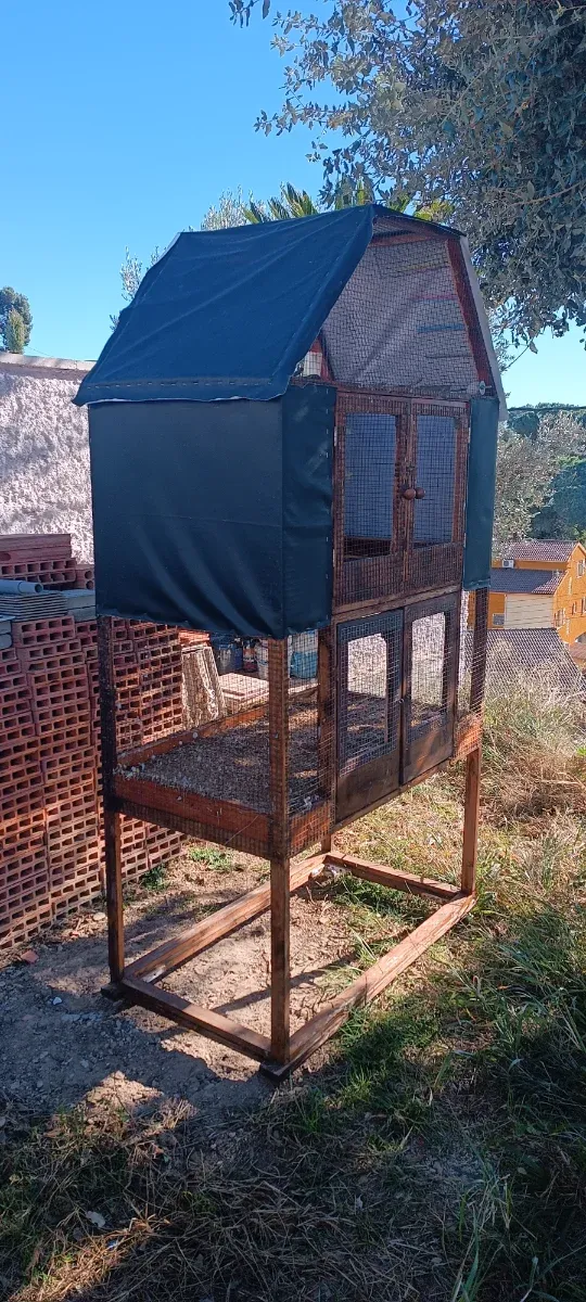 Voladero hecho a mano