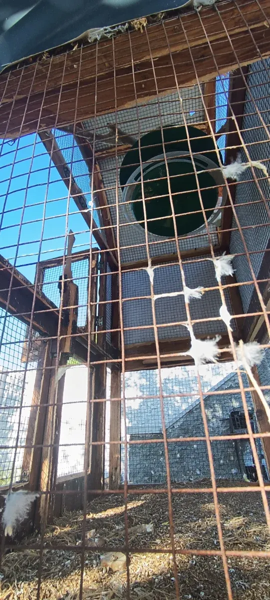 Voladero hecho a mano