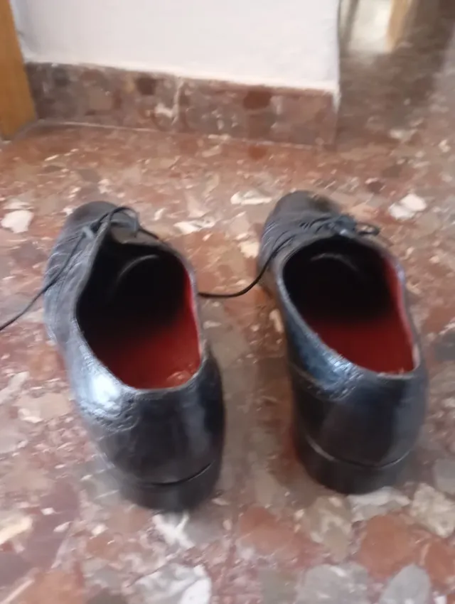 Zapatos de vestir cuero hombre T.43.5