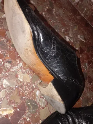 Zapatos de vestir cuero hombre T.43.5