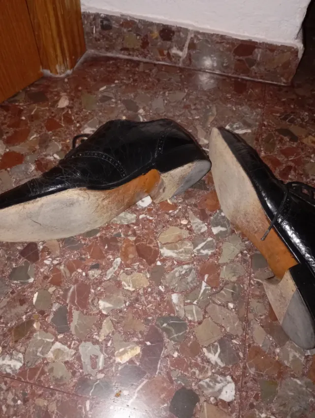 Zapatos de vestir cuero hombre T.43.5