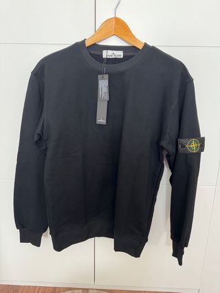 Sudadera Stone Island Negra Talla M