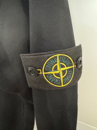 Sudadera Stone Island Negra Talla M