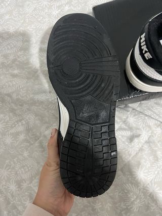 Zapatillas Nike Dunk Low Blanco y Negro