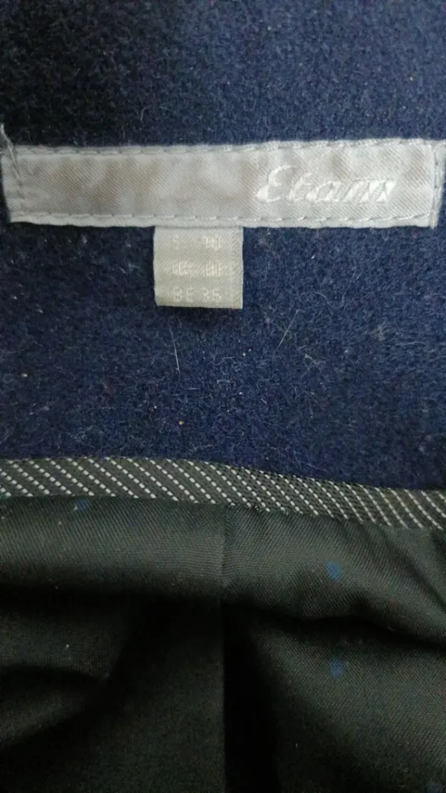 Abrigo lana Etam talla S