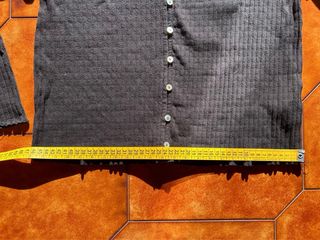 Maglioncino nero Kiabi a costine - Taglia L