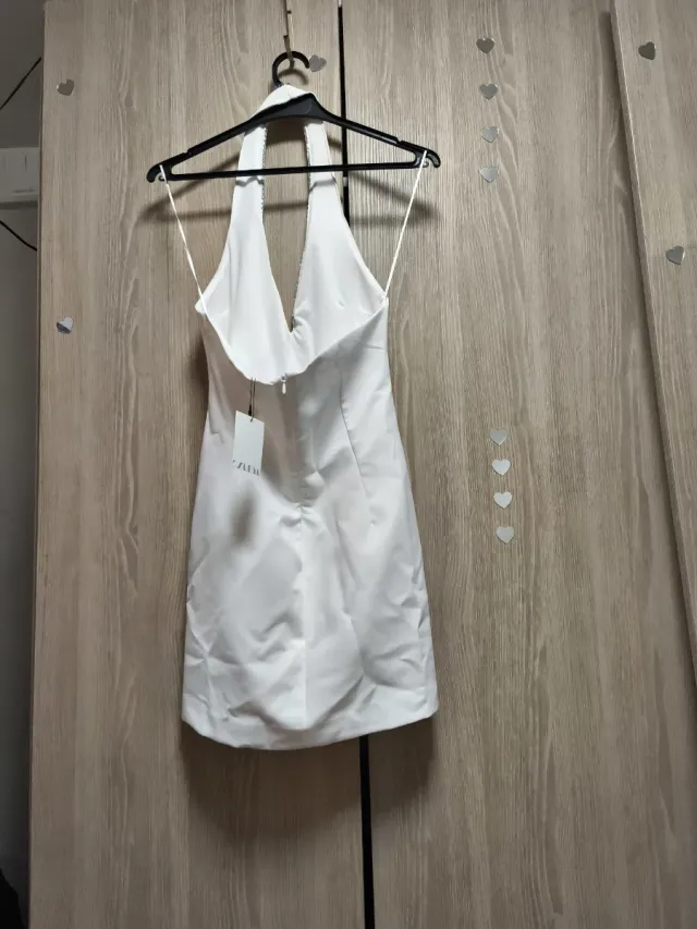 Abito da festa Zara bianco