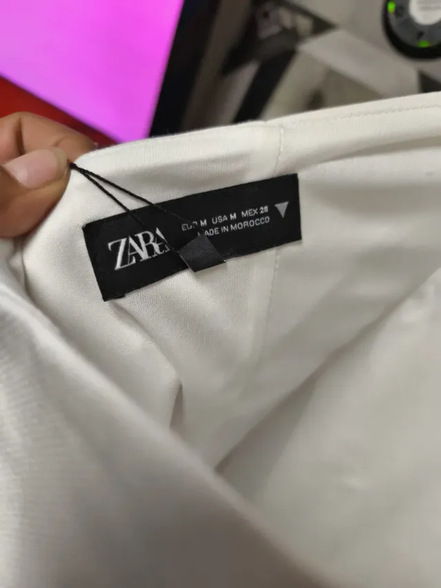 Abito da festa Zara bianco