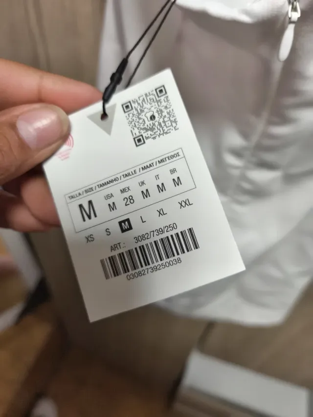 Abito da festa Zara bianco