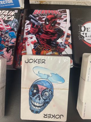 Carte da Poker Joker Deadpool Captain America