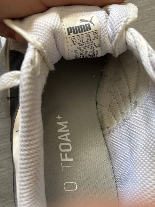 Puma deportivas blancas talla 41