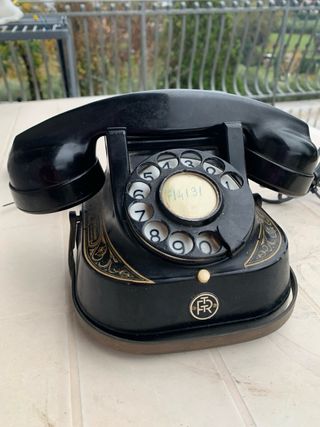 Telefono antico Ericsson nero da collezione