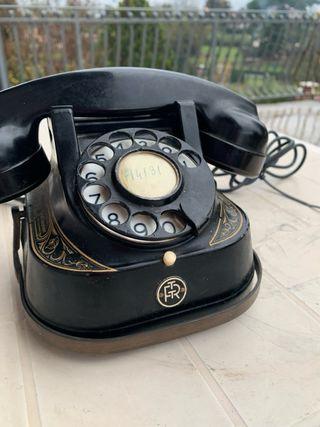 Telefono antico Ericsson nero da collezione