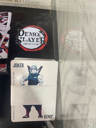 Carte poker demon slayer
