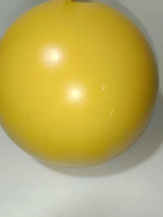 Boccia parte di lampada metallo giallo