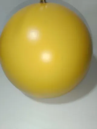 Boccia parte di lampada metallo giallo