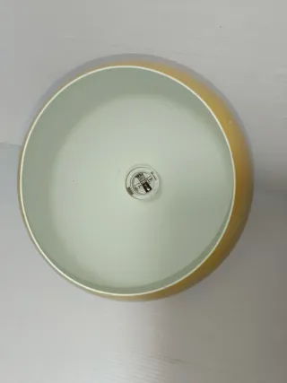 Boccia parte di lampada metallo giallo