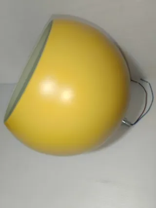 Boccia parte di lampada metallo giallo
