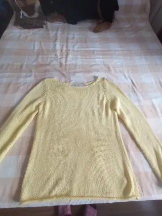 Jersey amarillo de punto