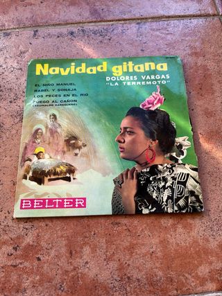 Vinilo Navidad Gitana Dolores Vargas