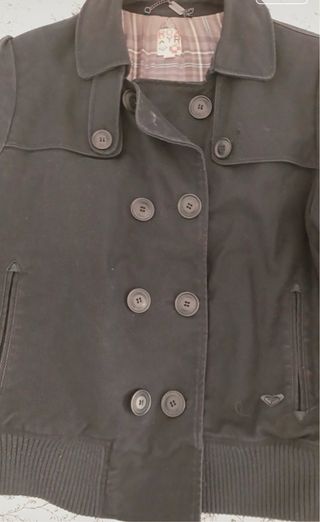 Chaqueta bomber Roxy negra