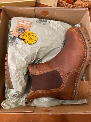 Botas Panamá Jack piel marrón.