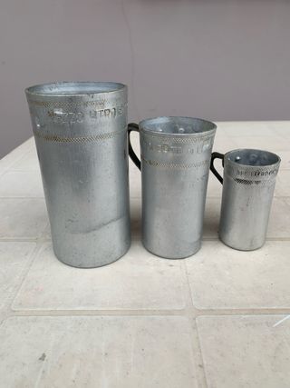 Misurini in alluminio vintage