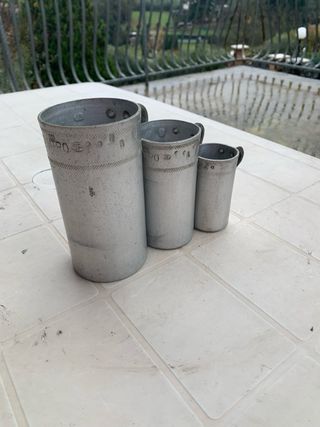 Misurini in alluminio vintage