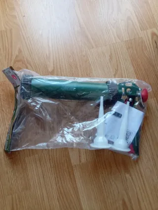 Pistola de silicona y boquillas