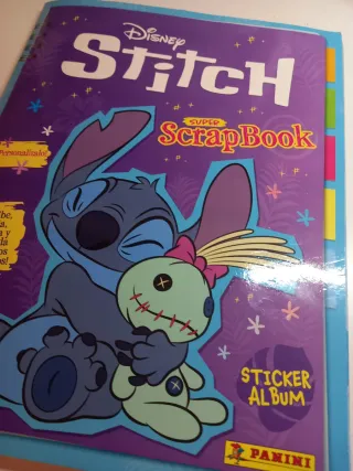 Cromos Stitch Super ScrapBook Panini