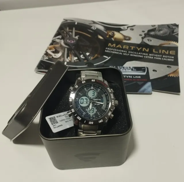 Reloj Martyn Line Cronógrafo Dual Time