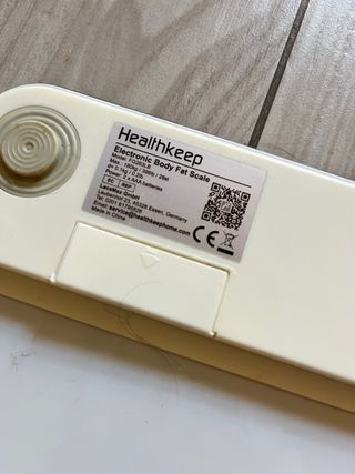 Báscula de Baño Digital Healthkeep Blanca