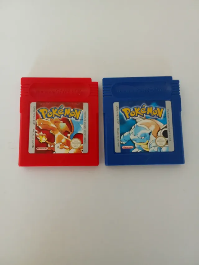 Pokémon Rojo y Azul Nintendo Game Boy