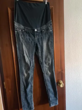 Pantalones premamá vaqueros talla 40